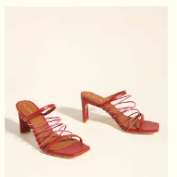 ALOHAS x Anthropologie strappy heels - Picture 1 of 7